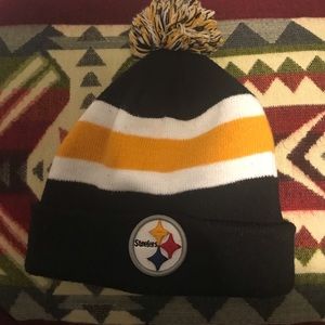 Knit Steelers winter hat